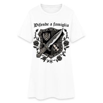 Difende a famiglia - Robe T-shirt Femme - blanc - Devant