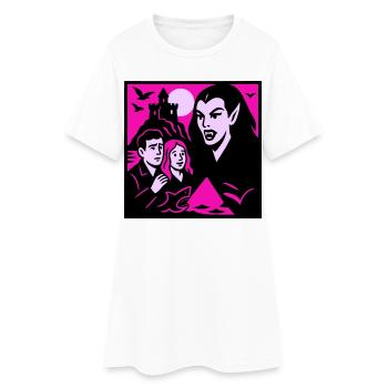 Comtesse vampire - Robe T-shirt Femme - blanc - Devant
