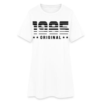 Original 1985 Édition Limitée - Anniversaire - Robe T-shirt Femme - blanc - Devant