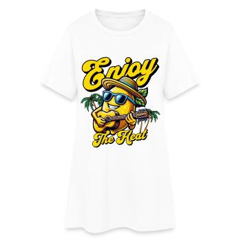 Limonade Limonade Citrons Agrumes Cadeau - Robe T-shirt Femme - blanc - Devant