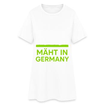 Mowing in Germany - Women’s T-Shirt Dress - white - Front