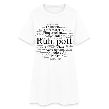 Ruhrpott Langue Dortmund Bochum Hömma Ruhrdeutsch - Robe T-shirt Femme - blanc - Devant
