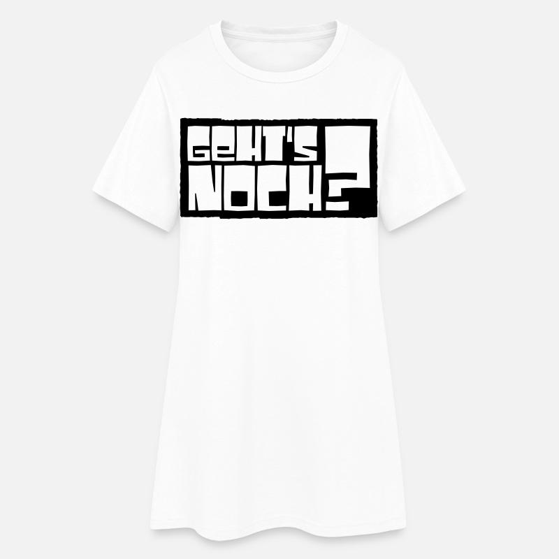 Est-ce encore possible ? - Robe T-shirt Femme - blanc