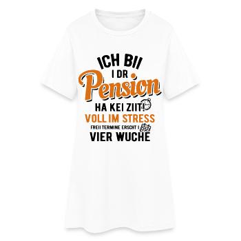 I bii i dr Pension - Swiss - Women’s T-Shirt Dress - white - Front