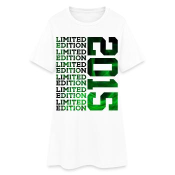 ÉDITION LIMITÉE 2015 11 ANS 11E ANNIVERSAIRE - Robe T-shirt Femme - blanc - Devant