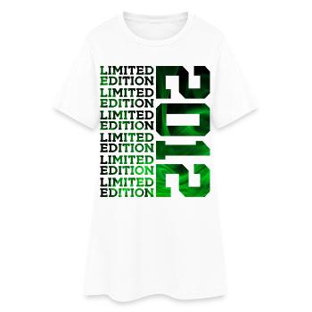 ÉDITION LIMITÉE 2012 14 ANS 14E ANNIVERSAIRE - Robe T-shirt Femme - blanc - Devant