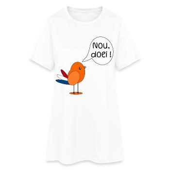 Well bye - Women’s T-Shirt Dress - white - Front