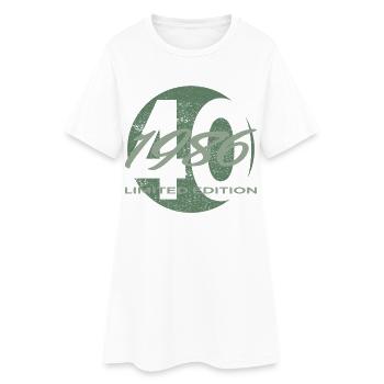 40e anniversaire 1986 cadeau pour hommes et femmes - Robe T-shirt Femme - blanc - Devant