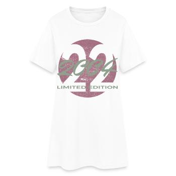 22e anniversaire 2004 cadeau pour hommes et femmes - Robe T-shirt Femme - blanc - Devant