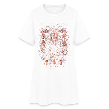 Romance sombre Booktok Tu ne me fais pas peur - Robe T-shirt Femme - blanc - Devant