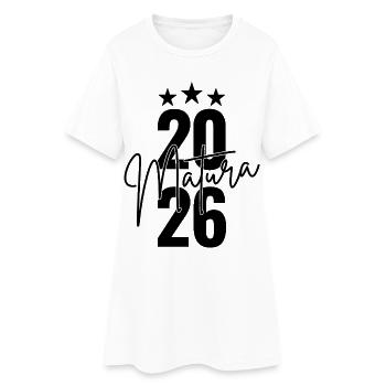Maturité 2026 - Robe T-shirt Femme - blanc - Devant