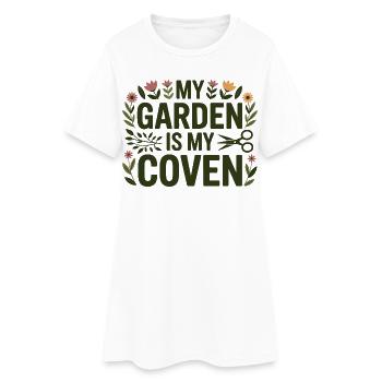 Certified Clinical Botanical Specialist Apparel  - Women’s T-Shirt Dress - white - Front