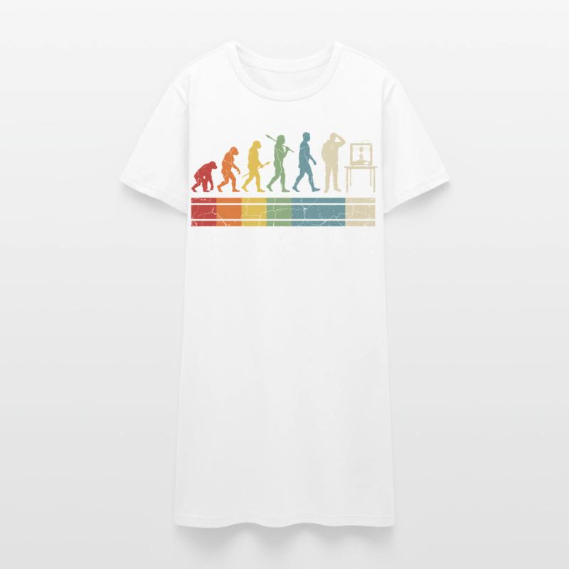 Évolution de l’impression 3D – Vintage Maker Design Robe T-shirt Femme