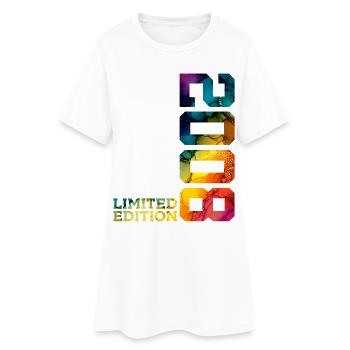 ÉDITION LIMITÉE 2008 18 ANS 18 ANS - Robe T-shirt Femme - blanc - Devant