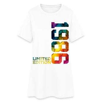 ÉDITION LIMITÉE 1986 40 ANS 40E ANNIVERSAIRE - Robe T-shirt Femme - blanc - Devant