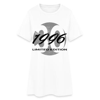 30. Geburtstag 1996 Geschenk für Männer und Frauen - Frauen T-Shirt-Kleid - Weiß - Vorne