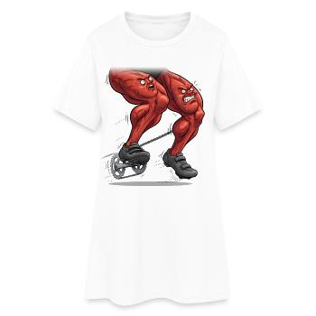Vélo de route Vélo Vélo Sport Vélo VTT - Robe T-shirt Femme - blanc - Devant