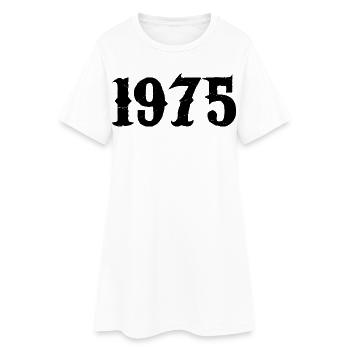 1975 - Robe T-shirt Femme - blanc - Devant
