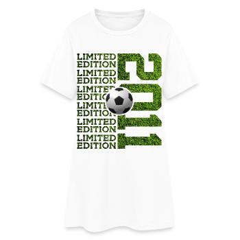 LIMITED EDITION 2011 FOOTBALL 15TH BIRTHDAY - Women’s T-Shirt Dress - white - Front