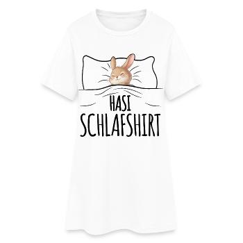 T-shirt de nuit Bunny - Robe T-shirt Femme - blanc - Devant