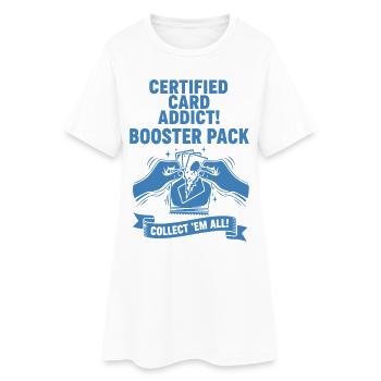 Certified Card Addict Booster Pack Collect Em All - Robe T-shirt Femme - blanc - Devant