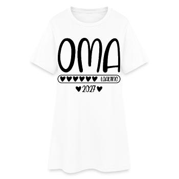 Grandma 2027 loading - Women’s T-Shirt Dress - white - Front