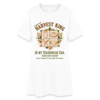 Ère du pain au levain Baker Baker - Robe T-shirt Femme - blanc - Devant