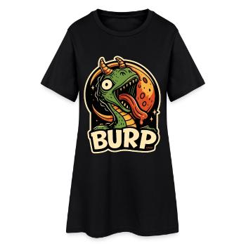 Rot Dragon Moon Tee - Robe T-shirt Femme - noir - Devant