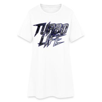 Motif de camouflage Turbo Life pour tournevis turbo - Robe T-shirt Femme - blanc - Devant