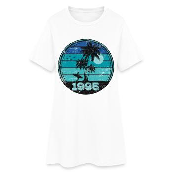 Millésime 1995 - Robe T-shirt Femme - blanc - Devant