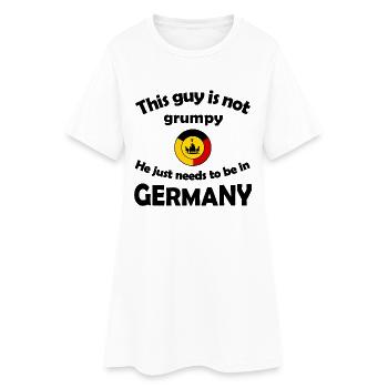 Deutscher Farbenring Wappen - Frauen T-Shirt-Kleid - Weiß - Vorne