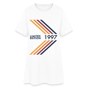 1997 Limited Edition Geburtstag Mann Frau - Frauen T-Shirt-Kleid - Weiß - Vorne