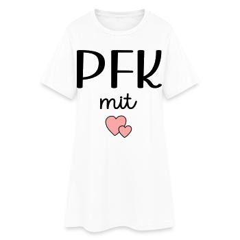 Infirmier - Robe T-shirt Femme - blanc - Devant