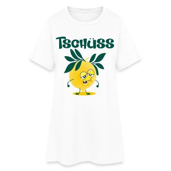 Farewell Job Change Lemon - Women’s T-Shirt Dress - white - Front
