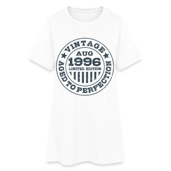 Vintage août 1996 Édition limitée Circle - Robe T-shirt Femme - blanc - Devant