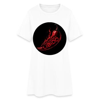 Chili libéré - Robe T-shirt Femme - blanc - Devant