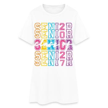 Promotion 2027 Néon - Robe T-shirt Femme - blanc - Devant