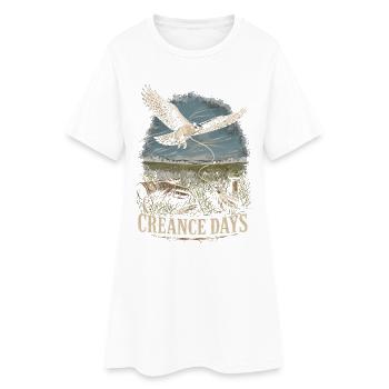 Journées de créance Falkner Falconry - Robe T-shirt Femme - blanc - Devant
