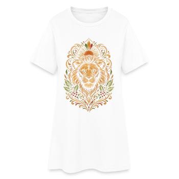Éthiopie Éthiopiens - Robe T-shirt Femme - blanc - Devant