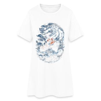 Alaska King Crab - Women’s T-Shirt Dress - white - Front