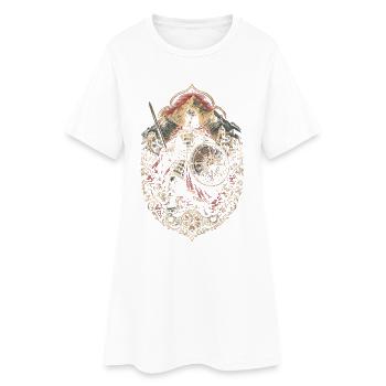 Georgien Georgier Tbilisi Sakartvelo - Frauen T-Shirt-Kleid - Weiß - Vorne