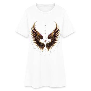 Symbole & Religion - Ailes d’Ange - Robe T-shirt Femme - blanc - Devant