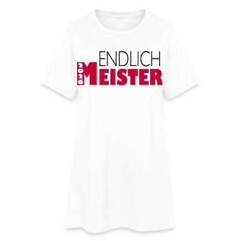 Finally champion 2026 - Women’s T-Shirt Dress - white - Front