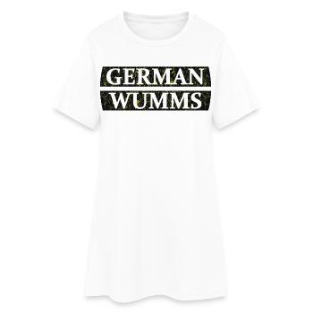 German Wumms - Robe T-shirt Femme - blanc - Devant