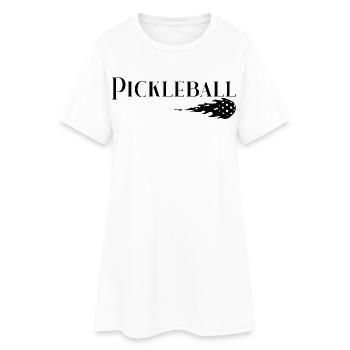 Pickleball - Robe T-shirt Femme - blanc - Devant