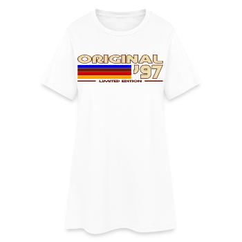 Original97 Drapeau Allemand Retro - Robe T-shirt Femme - blanc - Devant