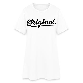 original - Women’s T-Shirt Dress - white - Front