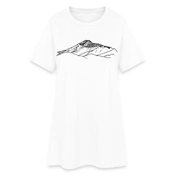 Ötscher, Lackenhof, Mostviertel, Berg, Eisenwurzen - Women’s T-Shirt Dress - white - Front