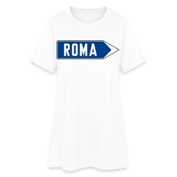 Segnale_stradale_italiano_1959_-_segnale_di_dir - Robe T-shirt Femme - blanc - Devant
