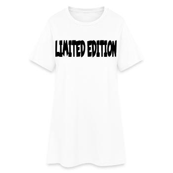 Edition limitée en fauteuil roulant, spéciale, unique # - Robe T-shirt Femme - blanc - Devant